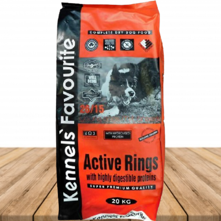 KENNELS FAVOURITE ACTIVE RINGS 20KG