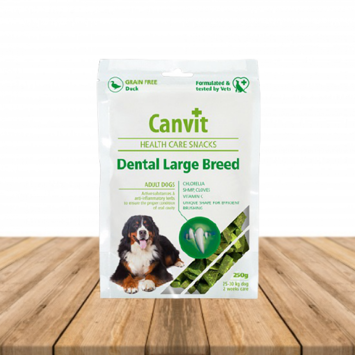CANVIT DENTAL LARGE BREED SNACK 200G